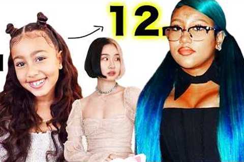 the scary glow up of 12 year olds