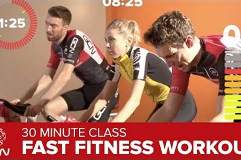 Fast Fitness Workout – Get Fit With GCN's 30 Minute High Cadence Bike Workout