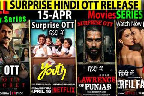 SURPRISE New Hindi OTT Release Today 15-APR l KotaSecret-Youth-Toaster-Sambhavam-MoviesSeries