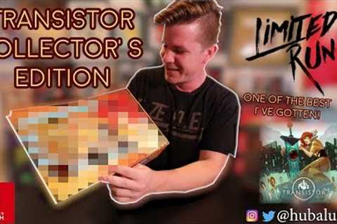 TRANSISTOR Collector's Edition - #39 Limited Run Games Nintendo Switch Unboxing