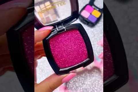 ASMR Makeup Set Satisfying with Unboxing &amp; Review Pink Sounds Video Pink shine