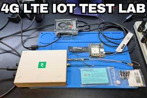 4G LTE IoT Test Lab - Basic Setup