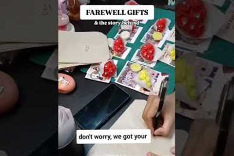 the cutest farewell gifts #farewell #farewellgifts dm to order