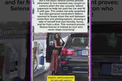 Selena G asked paparazzi for help with gas and parking in this iconic throwback moment