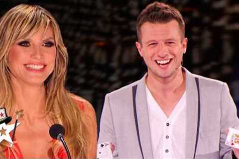 Mat Franco's Top 5 Magic Tricks on Got Talent!