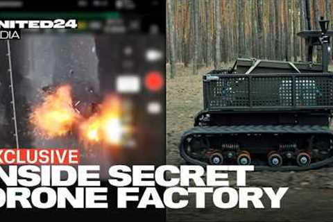 Shaping the Future of Ground Battles: Inside A Ukrainian Secret Ground Drone Factory