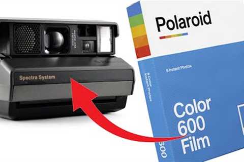 Polaroid 600 film in a Spectra Camera