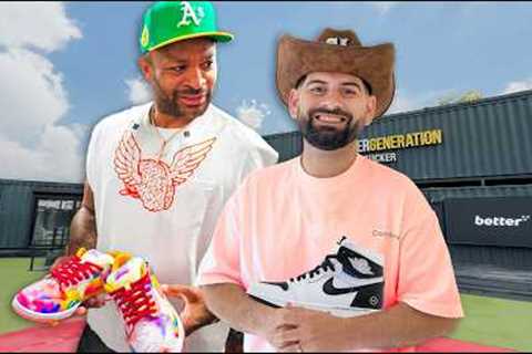 Inside PJ Tuckers Mini Sneaker Closet (SneakerCon Texas TakeOver)