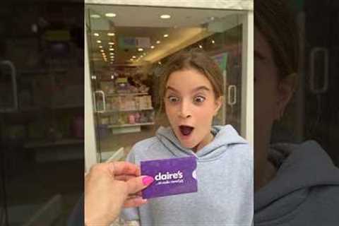 60 seconds to spend $50 in @Claires #shopping #haul #trending #fitcheck