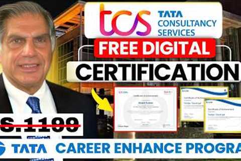TATA Career Enhancement Program | 9-Weeks Free Course 2026 🔥 Tata 9 Courses with Free Certificate