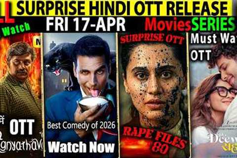 SURPRISE FRIDAY New Hindi OTT Release 17-APR l BhoothBangla-MatkaKing-ASSI-YouthHindi-MoviesSeries