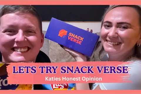 TRYING SNACK VERSE SUBSCRIPTION BOX - what country did we get 