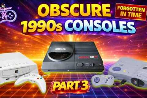 Obscure Video Game Consoles of the 90’s -Part 3 (You Won’t Believe These Exist)