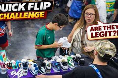 Selling The Cheapest Sneakers At SneakerCon!