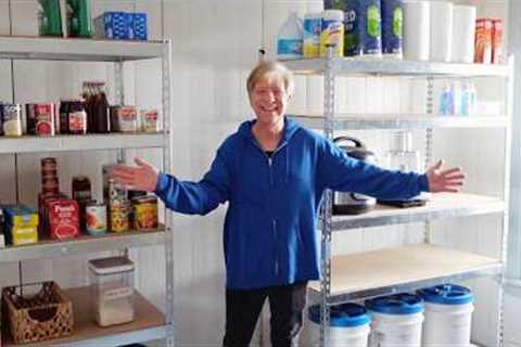 I Waited TEN Years to Do This! Building a HUGE Food Storage Pantry