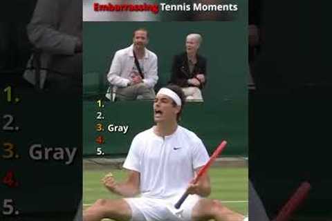 Ranking Most Embarrassing Tennis Moments