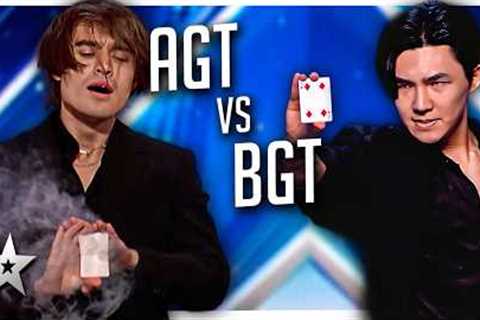 TOP 10 MIND-BLOWING Magicians from America's &amp; Britain's Got Talent 2025!