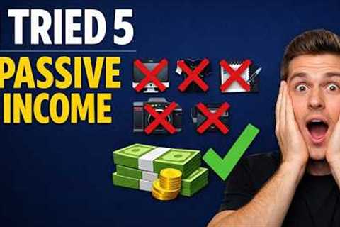 I Tried 5 Passive Income Ideas for 7 Days… Only ONE Made Money 😳”
