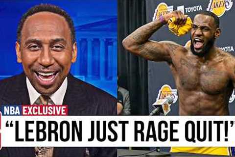 1 MINUTE AGO: LeBron James Just WALKED OUT On The Lakers Because Of Luka
