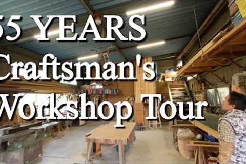 55 Years of Mastery: Inside a Real Japanese Carpenter’s Workshop #JapaneseCarpentry