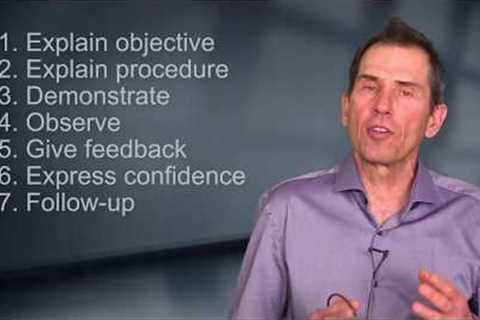 The Seven Steps for Highly Effective Employee Training & Coaching