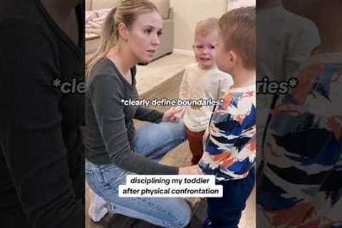 Toddler Discipline #gentleparenting #gentleparentingtips #toddlertantrums #toddlers #parenting