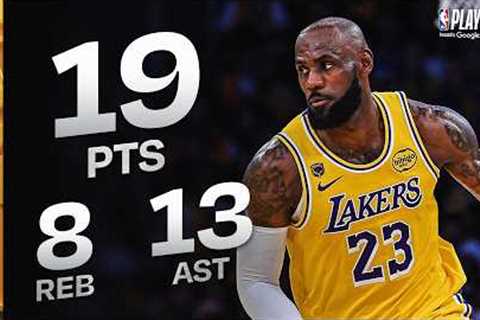 LeBron James Makes HISTORY at 41 😳 19 PTS & 13 AST in Game 1! | April 18, 2026