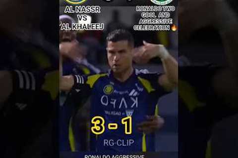 CR7 IS UNSTOPPABLE! 🐐 Ronaldo Brace Powers Al Nassr to Victory! 🔥#short #shorts #ronaldo #football