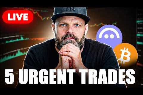 5 Altcoins To Watch: Major DeFi Hack & War Fears Escalate | CRYPTO LIVE TRADING