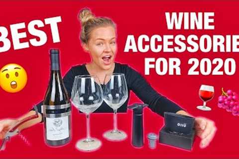 TOP 5 WINE ACCESSORIES Gift Ideas for 2020 | Best Holiday Gifts for Red Wine and White Wine