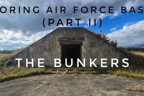 Exploring the Abandoned Bunkers at Loring Air Force Base, Limestone Maine, September 26, 2025.