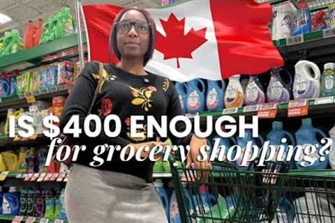 $400 Monthly Grocery Budget in Canada | Are Canadian Grocery Prices This Expensive?