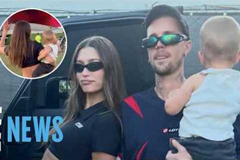 Hailey Bieber, Son Jack Cheer on Justin Bieber at Coachella 2026 | E! News
