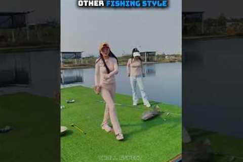 Other Fishing Style But the Last One   is not dangerous. Entertainment #fishing #fishingtutorial