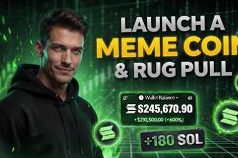HOW I RUG PULL A MEME COIN IN 10 MINUTES (NEW METHOD)