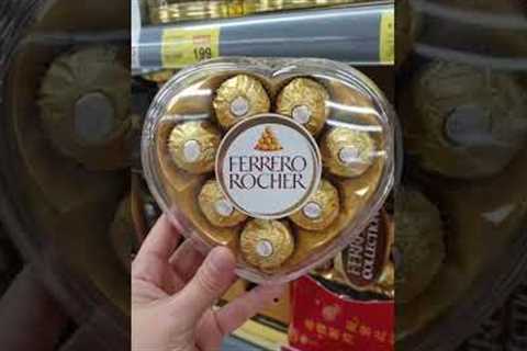 Ferrero rocher heart shape  ideas gift for valentines #chocolate #ferrero #valentine #giftideas #yt