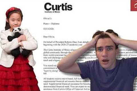 The Youngest Student Ever Accepted to Curtis is INSANE...