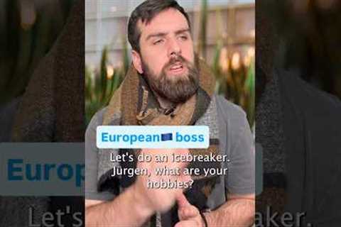Hobbies Outside of Work in Europe vs America #comedy #corporate #international