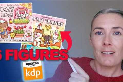 This Is Not A Best Selling Coloring Book But It Still Makes Six Figures On Amazon KDP (Case Study)