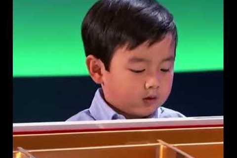 4 years old piano prodigy with 3 months experience Wowed Steve Harvey and audiences