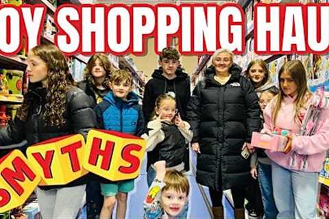 SMYTHS TOY SHOPPING HAUL | DAY TRIP TO SMYTHS TOY SUPERSTORE INVERNESS | Big Family with 12 Kids