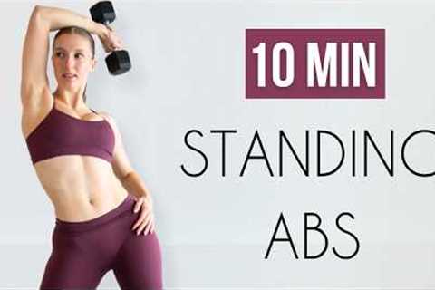 10 MIN STANDING ABS (with weights)