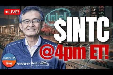 $INTC Reports TONIGHT 🚨 AI Stocks Drop, Markets Turn Lower | Stock Market Live