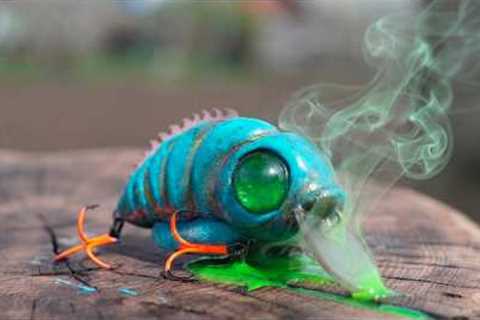 I Made a Custom MUTANT Lure That Leaves a TOXIC Trail!