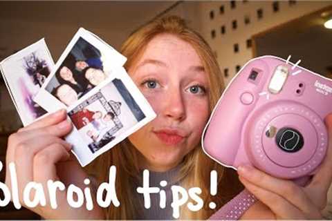 Polaroid Tips &amp; Tricks - the best way to take instax mini 9 pictures!!