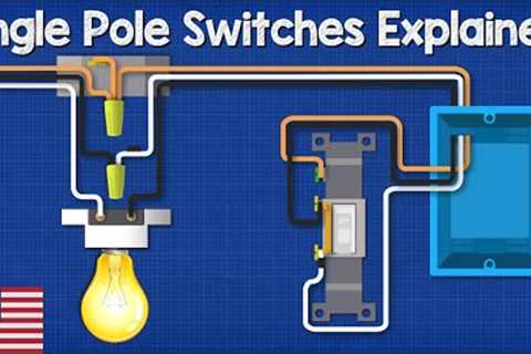 Single Pole Switch Lighting Circuits - How to wire a light switch