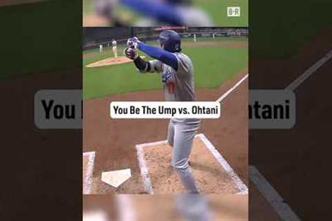 You call the at bat for Ohtani 👀