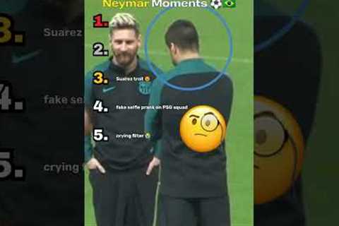 Funniest Neymar Moments! 😂🇧🇷 #Neymar #FootballShorts #barcelona #psg #brasil