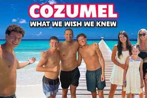 🛳️ What We WISH We Knew BEFORE Going on a Cruise for the FIRST TIME to Cozumel! Icon of the Seas