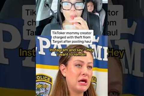 TikToker mommy creator charged with theft from Target after posting haul